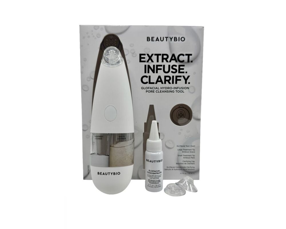 BeautyBio GloFacial Hydro-Infusion Pore Cleansing Tool Kit